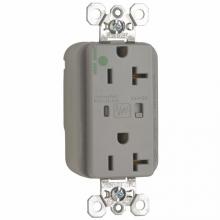 Legrand-Pass & Seymour PT8300GRYSP - PT HG SPD RECP 20A/125V ALARM GRY