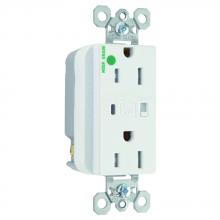 Legrand-Pass & Seymour TR8200WSP - HG SPD RECP TR 15A/125V ALARM WH