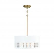 Capital 250231AW - 3-Light Semi-Flush