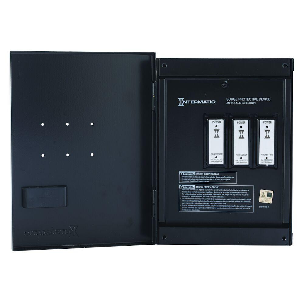 Surge Protective Device, 6-Mode, 120/240 VAC, 1P