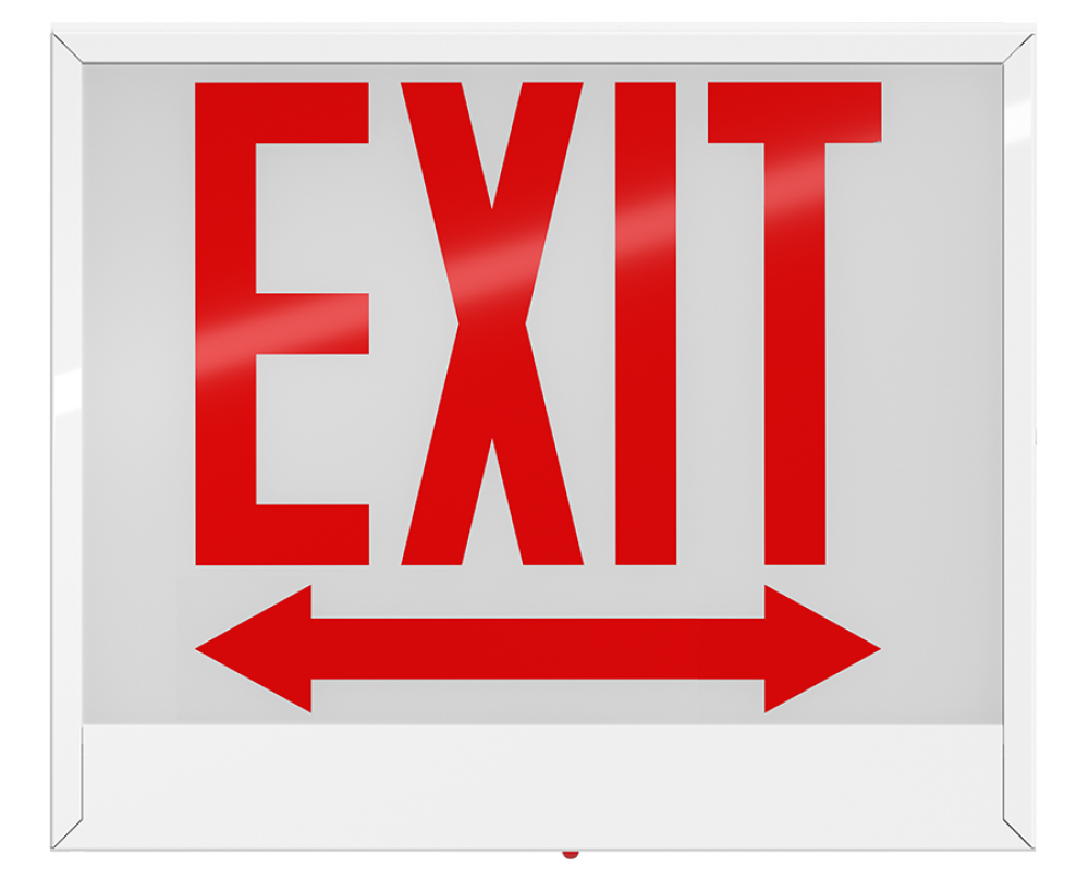 CH EXIT UNV FC RED-L WH-H DOUBLE-ARW