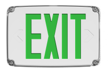 RAB Lighting EXITOUT-GC - O/D EXIT 1F EM GR-L W-P W-H WET CLD-WTHR