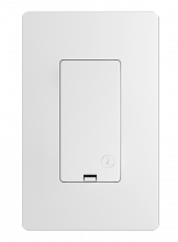 RAB Lighting LCDIMMER/PD/W/BLANK - LC LC PHASE DIMMER WH BI-LEVELANK