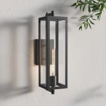 Millennium 230101-TBK - Messi 1-Light Outdoor Wall Sconce Textured Black