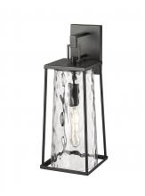 Millennium 10611-PBK - Dutton 1-Light Outdoor Wall Sconce Powder Coated Black