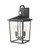 Fetterton 2-Light Outdoor Wall Sconce Powder Coated Black