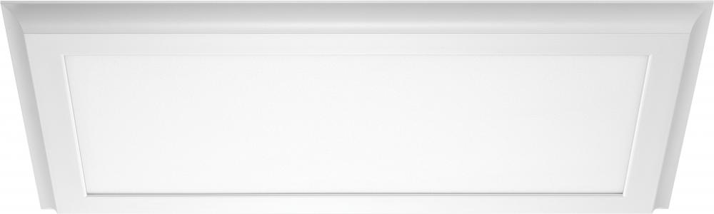 Blink Plus Profile - 22W- 12&#39;&#39;. x 24&#39;&#39; Surface Mount LED - 4000K - White Finish -