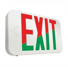 Cooper Lighting Solutions APX6RG - ALL PRO EXIT RED GRN AC ONLY