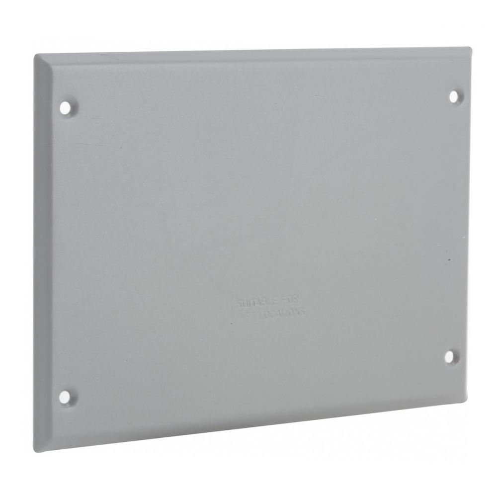 3G VERT/HORIZ WP COVER BOX MT BLANK GRAY