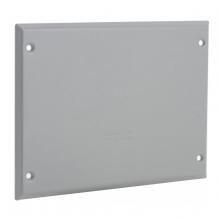 Raco-Taymac-Bell, a Hubbell affiliate 5177-0 - 3G VERT/HORIZ WP COVER BOX MT BLANK GRAY