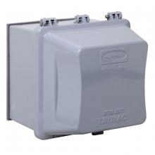 Raco-Taymac-Bell, a Hubbell affiliate MM7420G - 2G WP EXTDTY 55IN1 IN-USE CVR 5 DP GRY