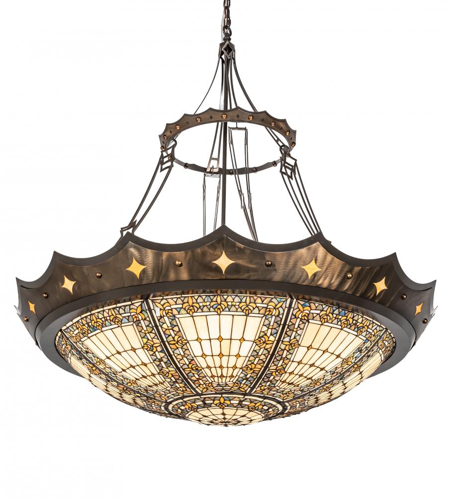 50&#34; Wide Fleur-de-lis Pendant