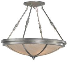 Meyda White 114905 - 30&#34;W Commerce Semi-Flushmount