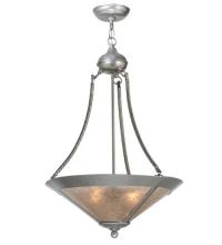 Meyda White 117717 - 18&#34; Wide Sutter Inverted Pendant