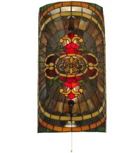 Meyda White 133234 - 11&#34;W Regal Splendor Wall Sconce