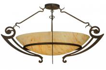 Meyda White 140730 - 42&#34;W Ceres Semi-Flushmount