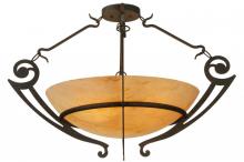 Meyda White 140733 - 36&#34;W Ceres Semi-Flushmount