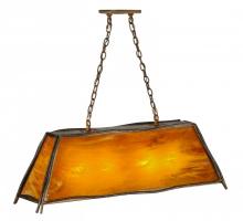Meyda White 147249 - 42&#34;L Sticks Oblong Pendant