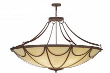 Meyda White 152511 - 60&#34;W Carousel Pendant