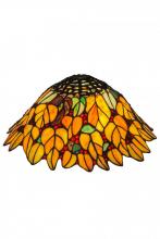 Meyda White 157249 - 16&#34; Wide Follaje Shade