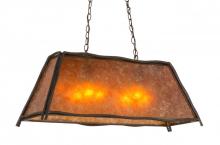 Meyda White 165541 - 37&#34;L Sticks Oblong Pendant