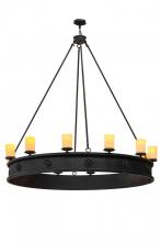 Meyda White 166955 - 72&#34; Wide Lorenzo 12 Light Chandelier