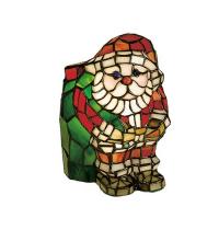 Meyda White 17241 - 9&#34; High Santa Claus Accent Lamp