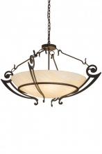 Meyda White 181009 - 42&#34; Wide Ceres Inverted Pendant
