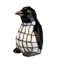 Meyda White 18470 - 8&#34;H Penguin Accent Lamp