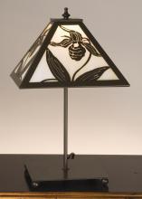 Meyda White 18792 - 18&#34;H Lady Slipper Table Lamp