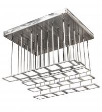 Meyda White 216326 - 27&#34; Long Kossar Ceiling Fixture