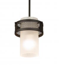 Meyda White 216797 - 8&#34; Wide Maglia Semplice Mini Pendant