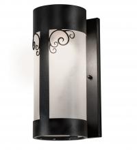 Meyda White 226040 - 5&#34; Wide Putrelo Wall Sconce