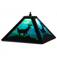 Meyda White 228144 - 12&#34; Square Deer Shade