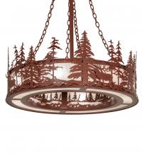 Meyda White 238683 - 36&#34; Wide Elk at Dusk Pendant