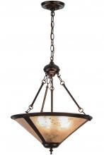 Meyda White 240708 - 17&#34; Wide Sutter Inverted Pendant