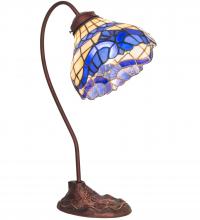 Meyda White 247795 - 18&#34; High Baroque Desk Lamp