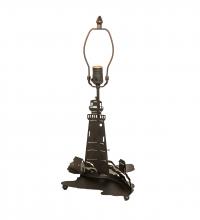 Meyda White 28734 - 14.5&#34; High Lighthouse Table Base