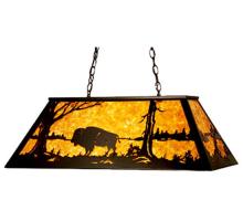 Meyda White 65416 - 48&#34;L Buffalo Oblong Pendant
