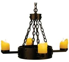 Meyda White 67972 - 24.5&#34;W Kingston 4 LT Chandelier