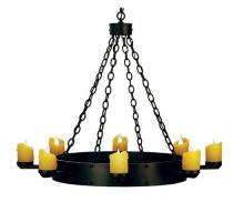 Meyda White 67974 - 37.5&#34;W Kingston 8 LT Chandelier