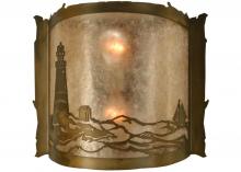 Meyda White 71391 - 16&#34;W Lighthouse Wall Sconce