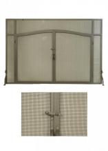 Meyda White 81232 - 62&#34;W X 42&#34;H Prime Fireplace Screen